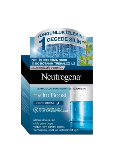 Neutrogena Hydro Boost Gece Kremi 50 ML