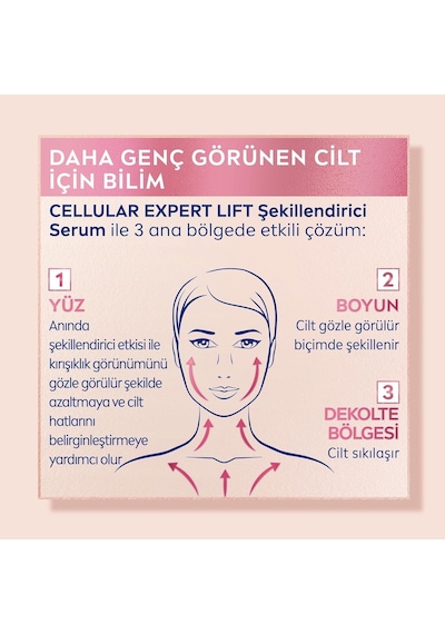 Ayrex Cellular Expert Lift Şekillendirici Ve Sıkılaştırıcı Serum 30ml, Doğal Retinol Alternatifi Bakuchiol,kır
