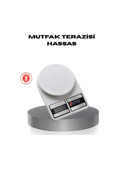 Hassas Dijital Mutfak Tartısı 1g Doğruluk, Lcd Ekran, Otomatik Kapanma Düz Renkli