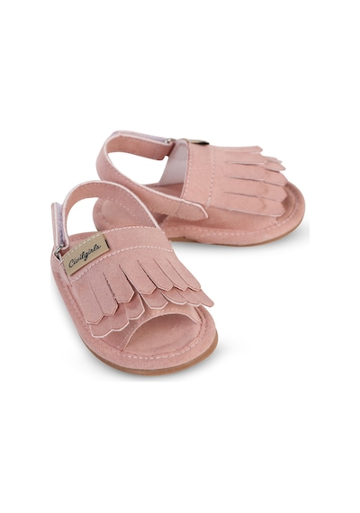 Civil Girls Püsküllü 20-25 Numara Sandalet - Pembe