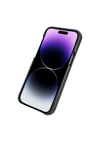 Bouletta Apple İphone 14 Pro Max Uyumlu Deri Arka Kapak F360 Rst1