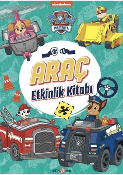 Paw Patrol - Araç Etkinlik Kitabı - Yqbx-717761
