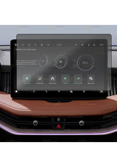 Skoda Superb Uyumlu 13inc Navigasyon 9h Mat Görünüm Nano Koruyucu 2024-2026