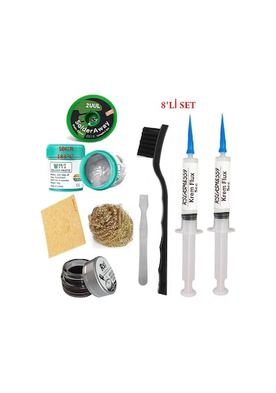 Best Krem Lehim 183 C 50gr Havya Uc Temizleyici Flux Lehim Toplama 2uul-2015 Lehim Emme Teli Spatula Seti Tk09