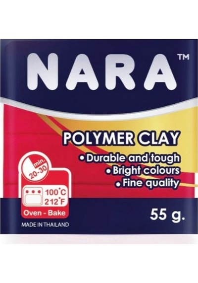 Nara Polimer Kil 55 Gram Pm48 Primary Red