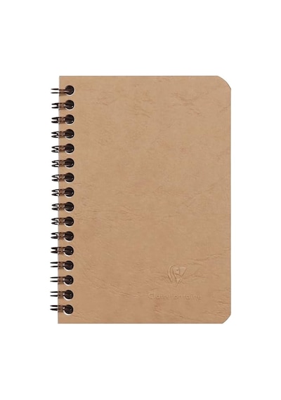 Clairefontaine Age Bag Wirebound 9x14 Çizgili Defter Taba 78596c