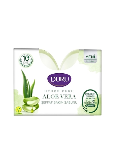 Hydro Pure Aloe Vera Şeffaf Duş Bakım Sabunu 6 Adet Diğer