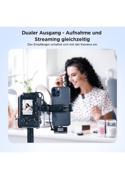 Saramonic Air Kablosuz Yaka Mikrofonu - Taşınabilir Şarj Kutusu, Apple Uyumlu iPhone 15/16 Serisi İçin 48khz/24bit, 90db Snr Özellikli Ø9,7 Mm Mini Klipsli Mikrofon, Vlog, Tiktok İçin Saramonic Air Kablosuz Yaka Mikrofonu - Taşınabilir Şarj Kutusu, Apple Uyumlu iPhone 15/16 Serisi İçin 48khz/24bit, 90db Snr Özellikli Ø9,7 Mm Mini Klipsli Mikrofon, Vlog, Tiktok İçin