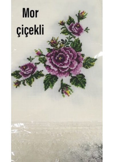 Kanaviçe Dijital Baskı 120x150 Masa Örtüsü