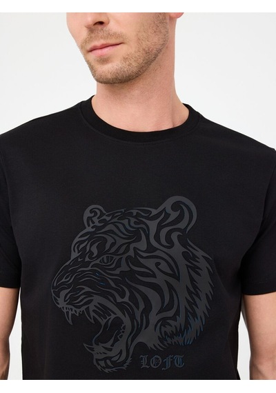 LOFT Regular Fit Erkek Tshirt K.kol Lf2039228 Q1.v1 Siyah