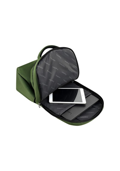 Notebook Cantasi Yesil Galb Leather Yeşil