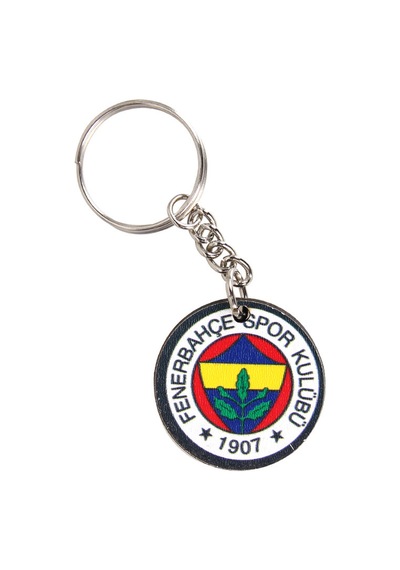 6 Renk Logolu Ahşap Anahtarlık