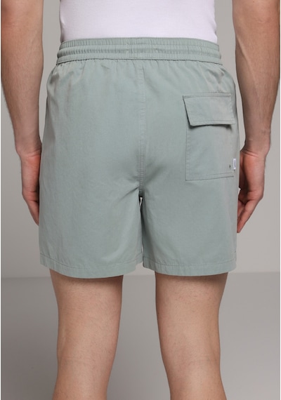 Colin's Colins Slim Fit Düz Erkek Gri Deniz Şortu Cl1081037 Q1.v1 Gbl Gray Blue