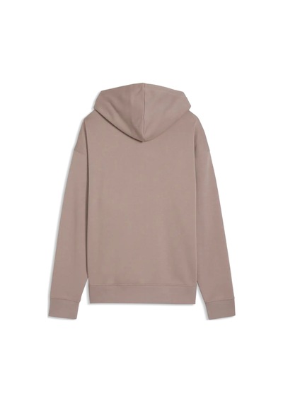 Puma Ess Scrıpt Hoodie Kahverengi Kadın Sweatshirt