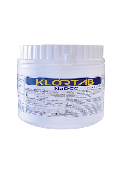 Klortab Nadcc Dezenfektan 5 G x 100 Tablet
