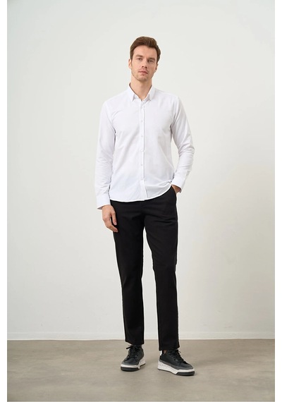 Morven Slim Fit Düğmeli Yaka Oxford Kolay Ütülenebilir Pamuklu Hediye Kutulu Uzun Kollu Gömlek 99ms004002600 Beyaz Morven Slim Fit Düğmeli Yaka Oxford Kolay Ütülenebilir Pamuklu Hediye Kutulu Uzun Kollu Gömlek 99ms004002600 Beyaz