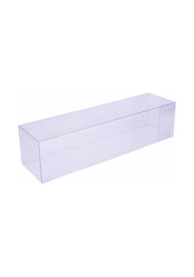 Şeffaf Asetat Kutu 5x5x20 Cm 10 Adet