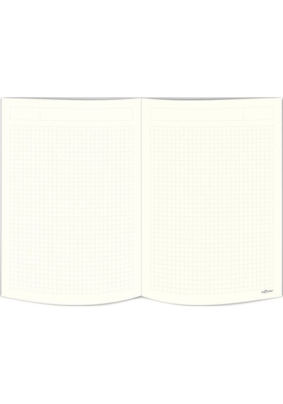 Çiçekli Defter Kareli Sarı 17x24 Cm