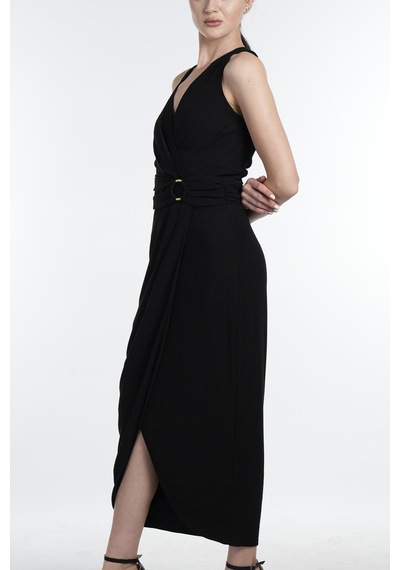 Guess Kadın Elbise Gdqp4901-blk Siyah