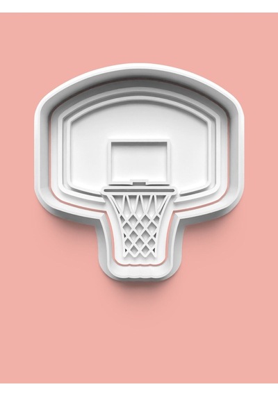 Basketbol Kurabiye Kalıbı Ve Şeker Hamuru Kalıbı 4'lü Set
