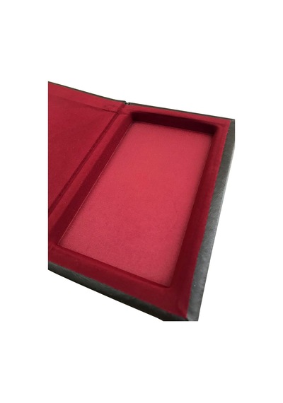Suni Deri Adisyon Hesap Kabı Kutulu 12.5X19 CM