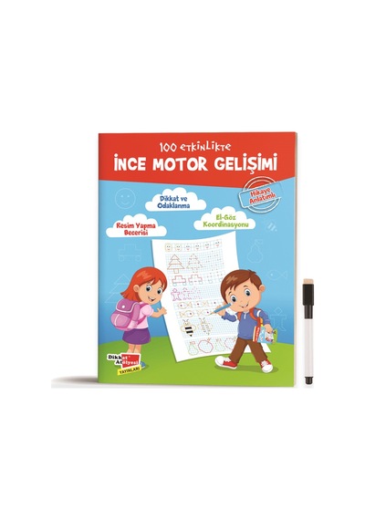 100 Etkinlikte Ince Motor Gelişimi (Yazılıp Silinebilir) 522532811
