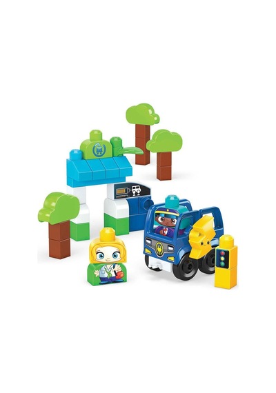 Hdx90 Mega Bloks Doğa Dostu Otobüs Seti 36 Parça +1 Yaş