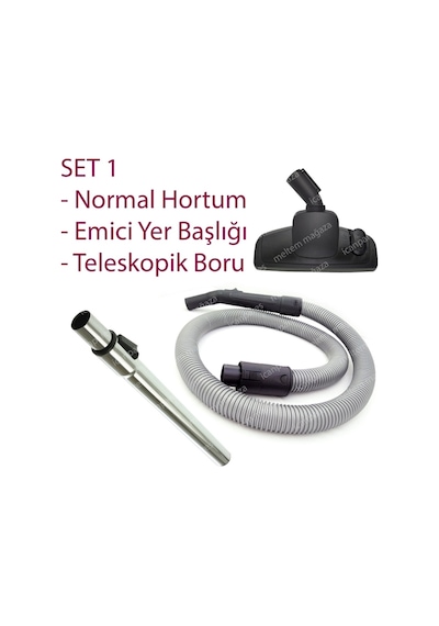 Vestel Uyumlu Eco Max 1805 Süpürge Hortumu Emici Başlığı Borusu