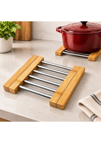 Ayarlanabilir Metal Nihale Bambu Ayaklı 21-34 Cm Çok Renkli