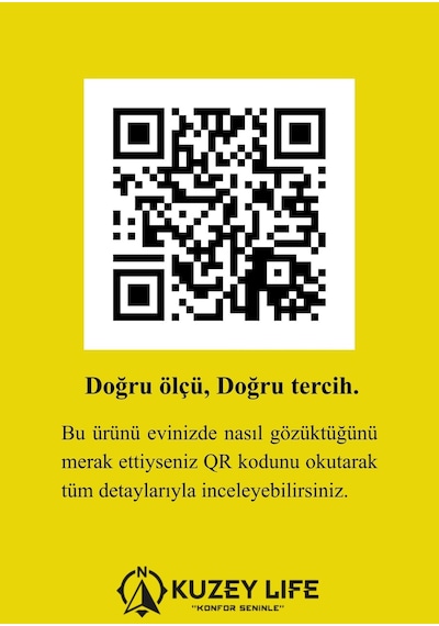 Kuzeylife Modena Aynalı Gardırop Beyaz
