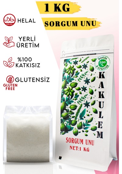 Kakulem Glutensiz Yerli Sorgum Darı Unu 1 KG