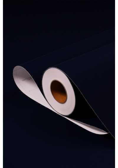 Yapışkanlı Folyo - Super Mat Lacivert - Mobilya Duvar Kapı - 120cm Genişlik - Sm957 120 X 300 Cm