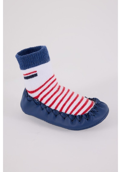 U.S. Polo Assn. Erkek Bebek Beyaz Çorap Beyaz