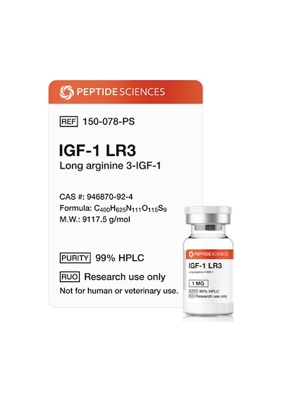 Peptıde Scıences Igf-1 Lr3 1mg.made In Usa