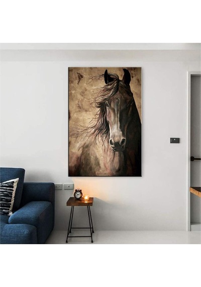 Es10 Cadıların Uçuşu Duvar Tablosu, Witches Flight-6173 (120 x 80)