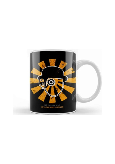A Clockwork Orange Retro Japanese Kupa Bardak Porselen Karışık