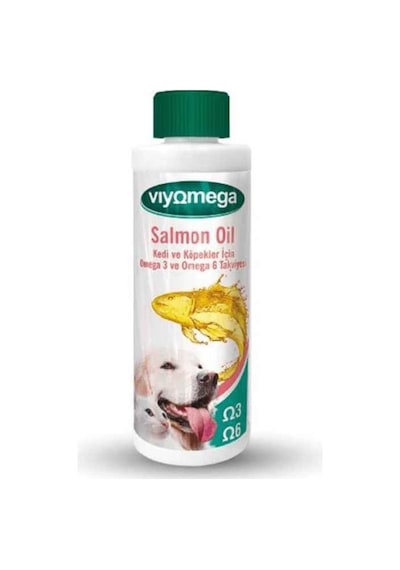 Bio Petactive Optibiomega Salmon Oil Omega 3 ve Omega 6 Kedi Balık Yağı 250 ML