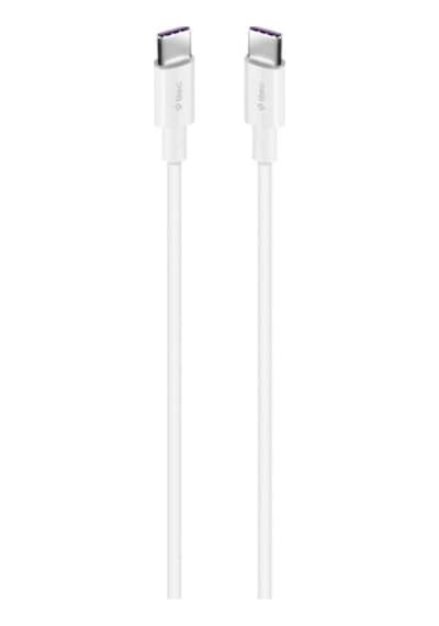 Ttec Usb-c - Usb-c 150cm Uyumlu 100w Pd/qc Hızlı Şarj/data Kablosu Beyaz