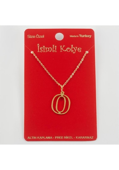Prinç - 698 - - Kmrsfres - Harfli Kolye-o altın