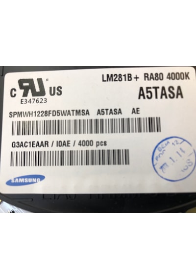 5 Adet- 24v Xql Marka Samsung Led Çubuk Led-beyaz Renk