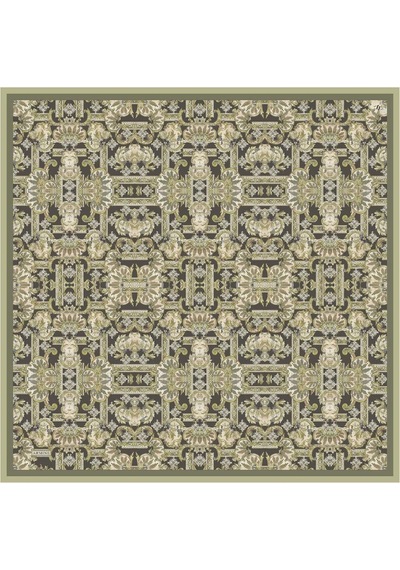 Armine Twill İpek Eşarp -2025/2026 -94162d Yeşil-80
