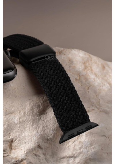 Manyetik Örgü Apple Watch İle Uyumlu Kordon, Ayarlanabilir Esnek Dokuma Tasarım, Series 10/11 42mm-41mm-40mm-38mm & 46mm-45mm-44mm Çok Renkli