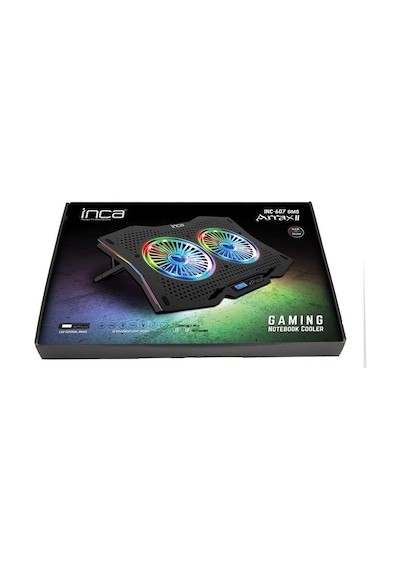 Inca INC-607 GMS Arrax II Çift Fanlı 10" - 17" Gaming Notebook Soğutucu
