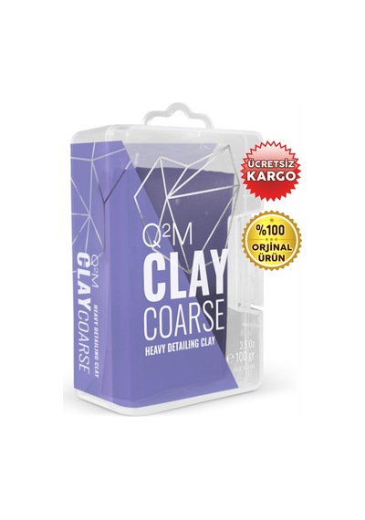 Gyeon Q2m Clay Coarse Agresif Kil 100  Gr