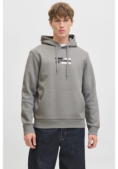 Jack & Jones Erkek Sweat 12268422 Gri Gri