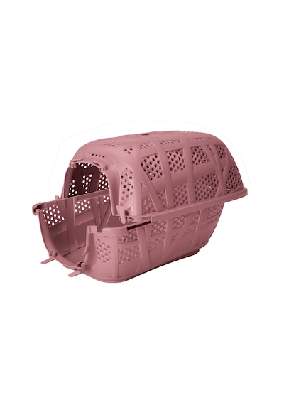 Techmrt Imac Carry Sport Metal Kapılı Evcil Hayvan Taşıma Çantası Pembe 48,5x34x32cm