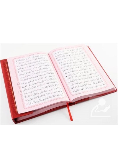 Kur'An-I Kerim Büyük Boy - Mıklepli - Kırmızı-Ciltli / Kolektif