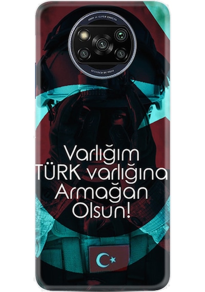 Xiaomi Poco X3 Pro Kılıf Resimli Desenli Baskılı Silikon Armağan 1425