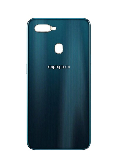 Oppo A5s Yeşil Arka Cam Batarya Pil Kapağı Telefon Arka Kapak