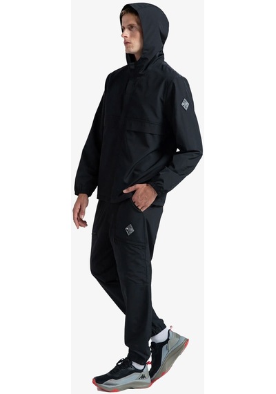 Kappa Authentic Airi Erkek Siyah Yağmurluk 381s3qw-005 Siyah